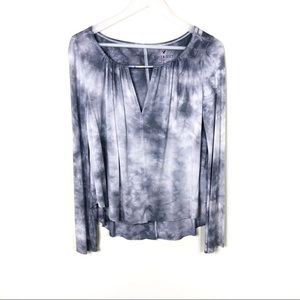 Soft and Sexy tie die blouse